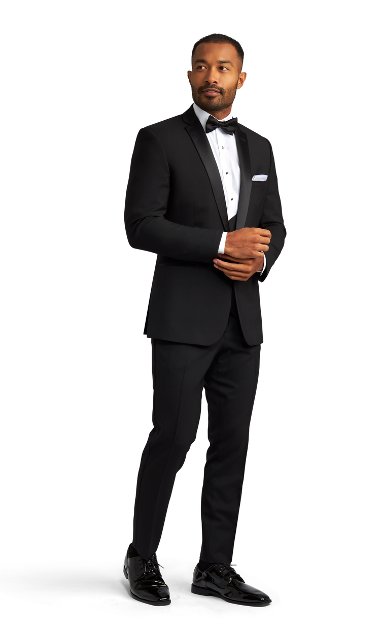 Black Monterey Tuxedo | Friar Tux