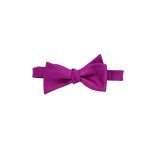 Dark Fuchsia With Navy Dot Bow Tie image number null