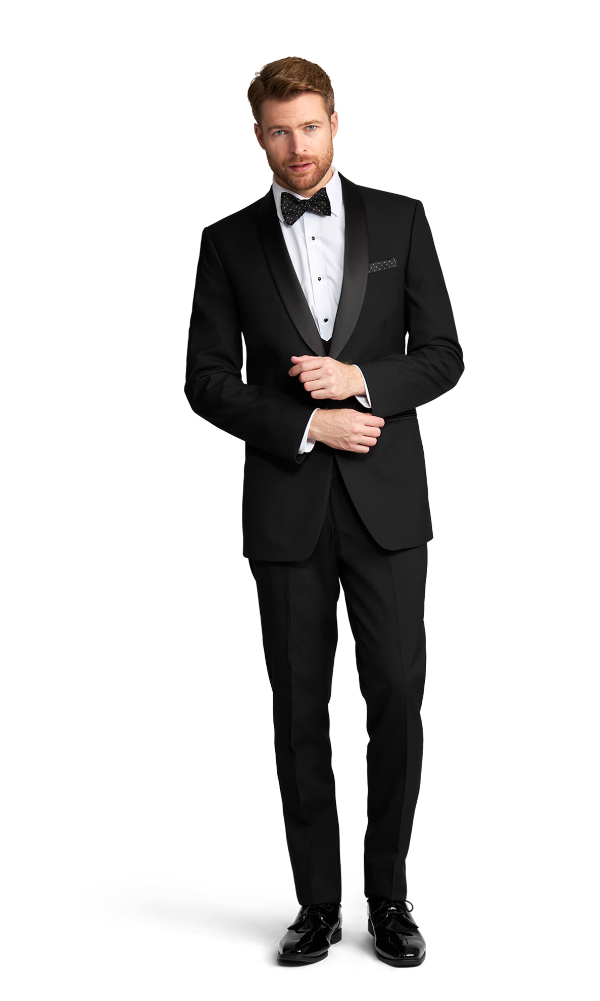 Black Lorenzo Tuxedo | Friar Tux