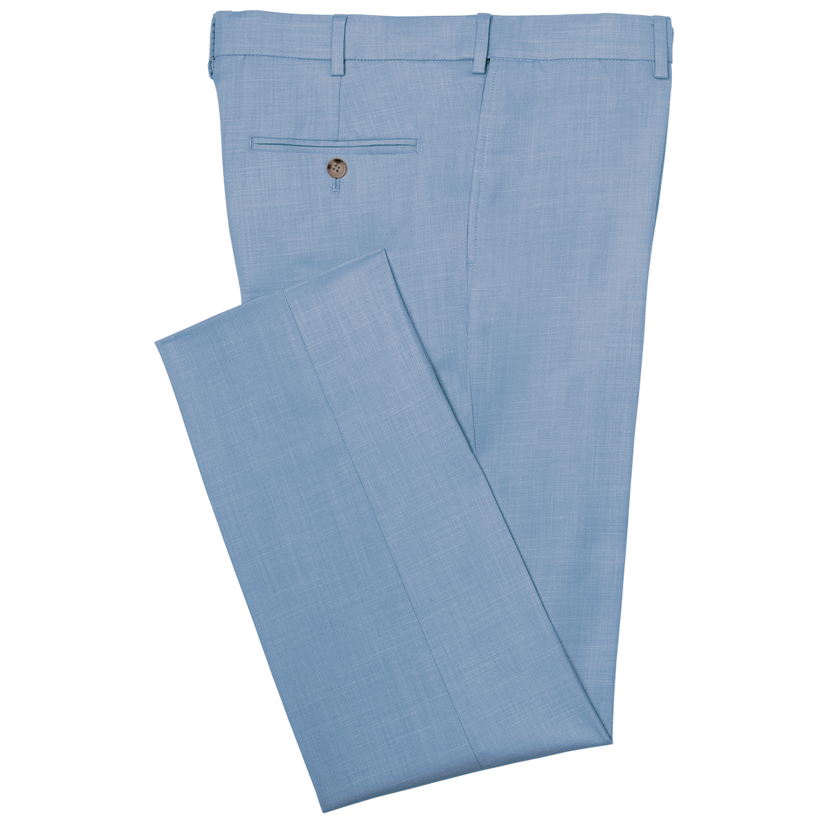 Oxford Blue Stretch Separates Pants | FriarTux